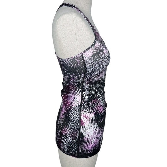 Lululemon Cool Racerback Tank sz 4 * SeaWheeze 2016 Mo Money Light Up Lilac CRB - Picture 5 of 7